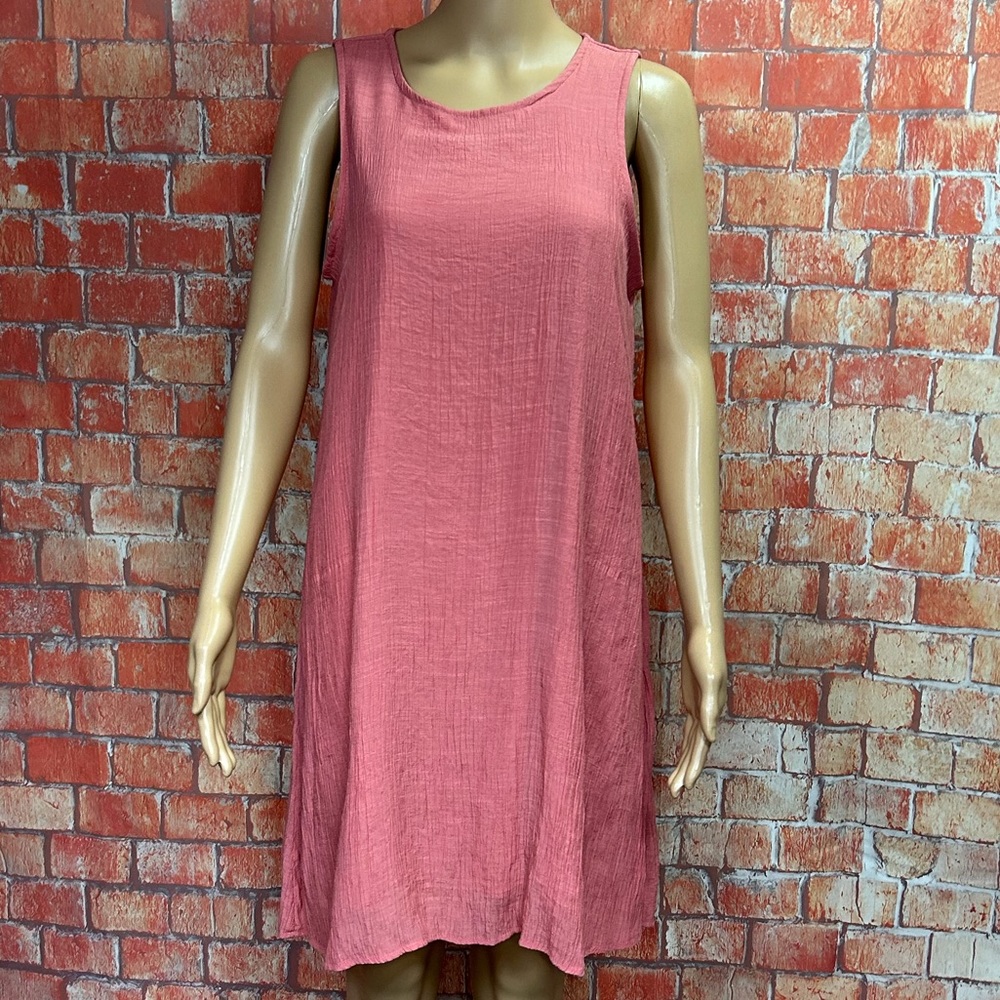 Robert Louis Crinkled Shift Dress‎